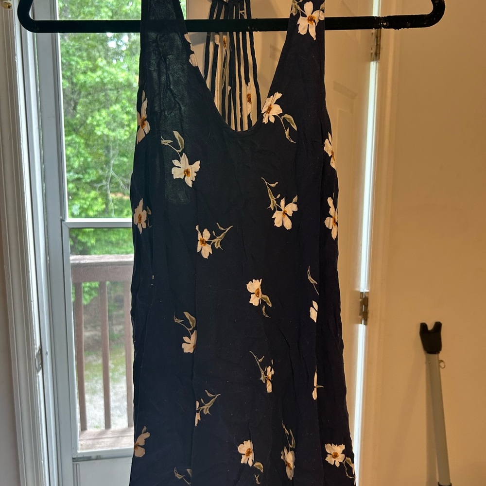 American Eagle Outfitters Black Floral Dress